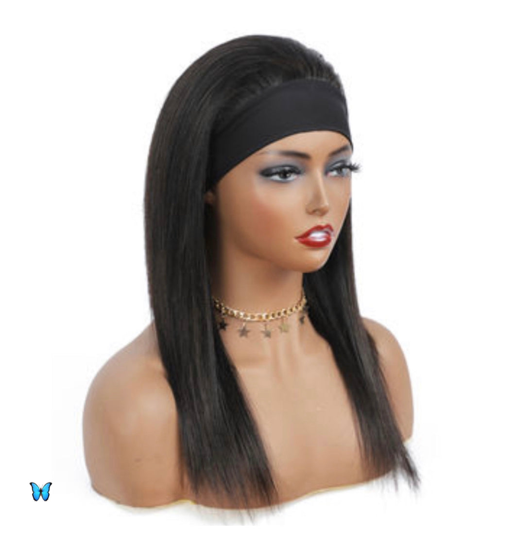 Straight Headband Wig