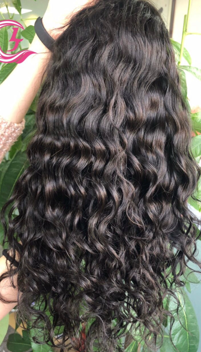 Natural Wave Headband Wig