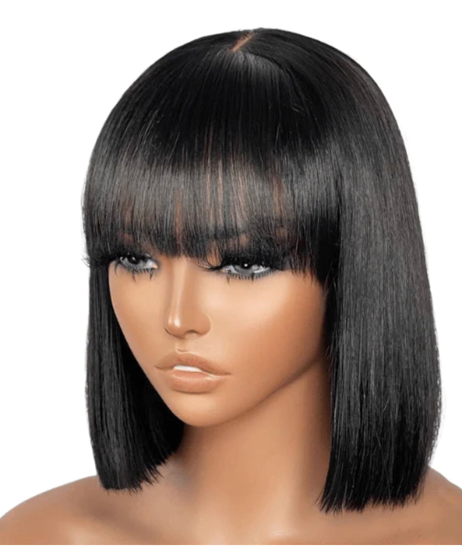 Bob Wig W/bangs 10” or 12”